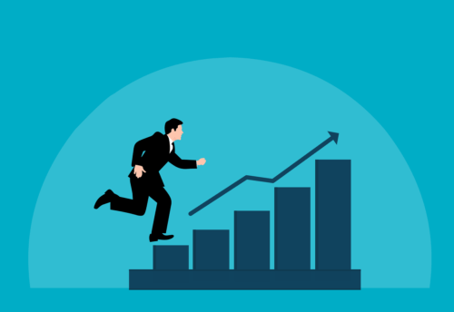 Free success investment business vector