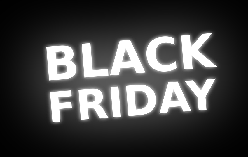 Free black friday minimalist vector