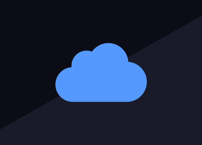 Free cloud cloud computing connection vector