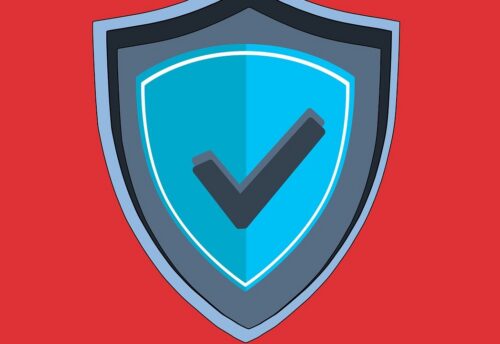 Free sign security coat of arms vector