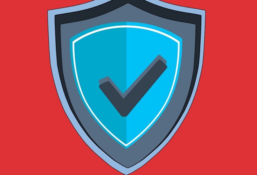 Free sign security coat of arms vector