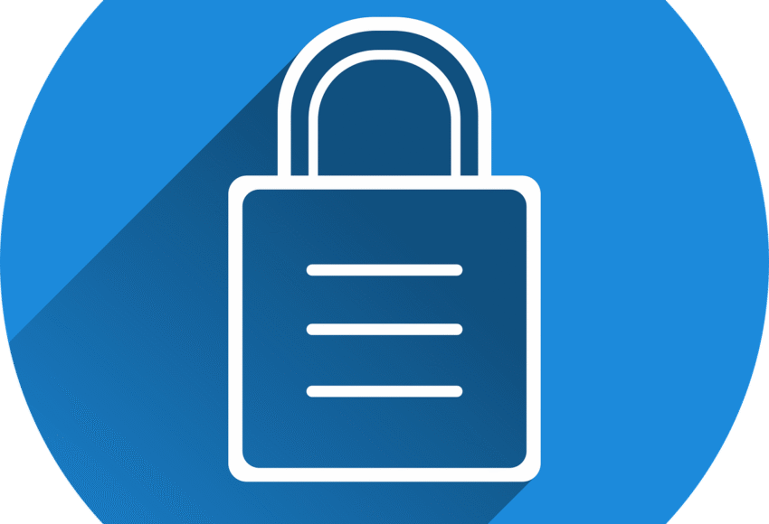 Free castle security locked vector