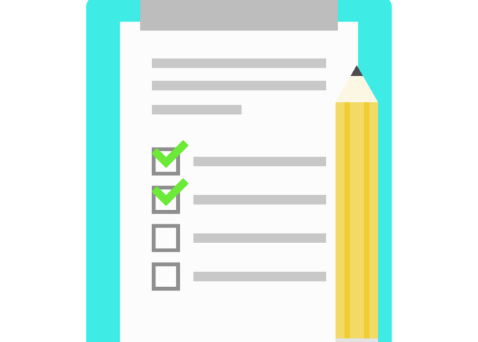 Free list notes icon illustration