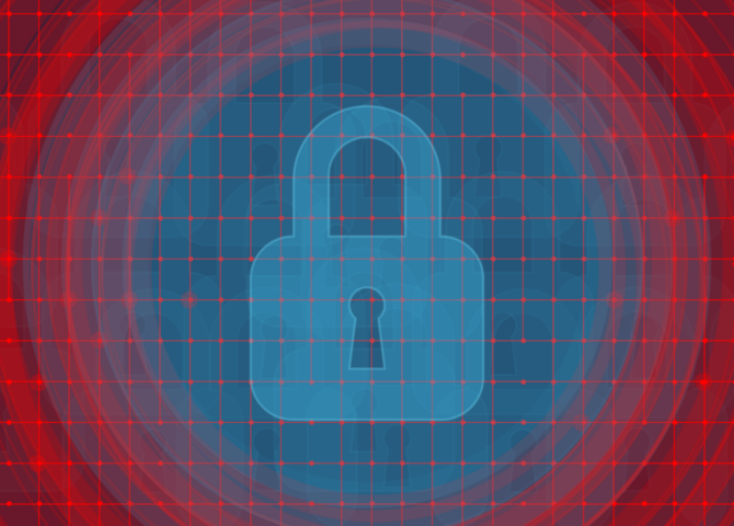 Free cyber security digital cyber illustration
