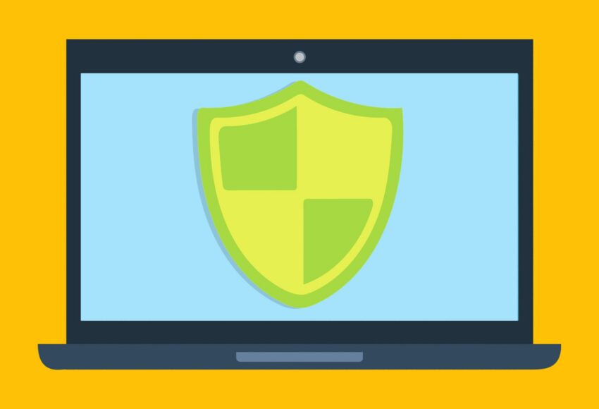 Free antivirus security privacy illustration