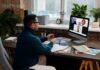 teacher-video-calling-with-his-students-using-a-computer