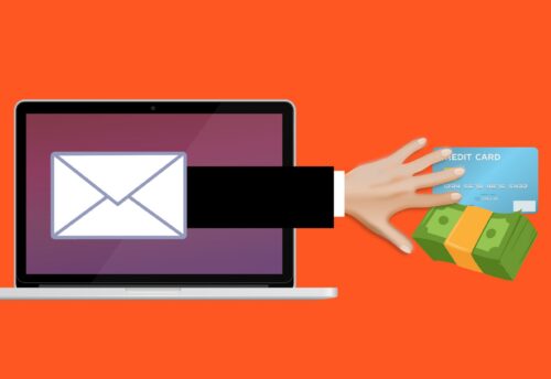 Free scam phishing fraud illustration
