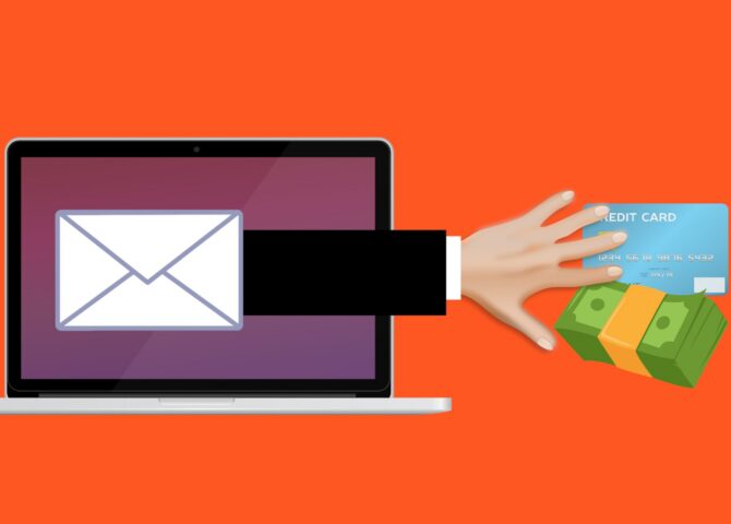 Free scam phishing fraud illustration