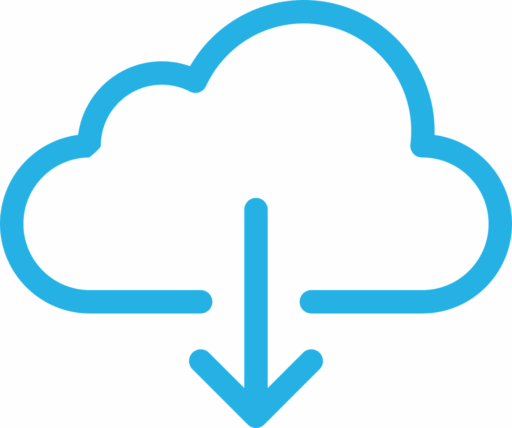 Free download cloud file download vector